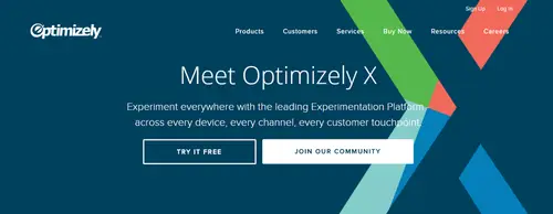 optimizeley home page